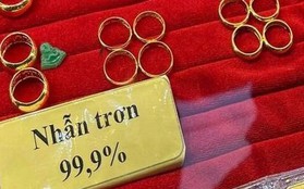 Giá vàng nhẫn và SJC ‘vênh’ 980.000 đồng/lượng