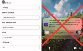 Xuất hiện app giả mạo thông báo chuyển khoản ngân hàng: Cần nắm một điểm sơ hở để tránh sập bẫy lừa đảo!