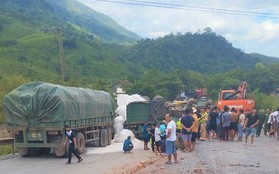 Xe đầu kéo gây tai nạn liên hoàn ở Quảng Bình, tài xế tử vong