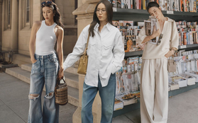 Hot fashion blogger cũng chỉ phối quần ống rộng theo 5 cách này, đảm bảo chất mà ai cũng sẵn đồ phối theo
