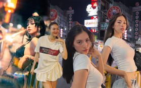 Ninh Dương Lan Ngọc, Tiểu Vy rủ nhau “check-in” ở phố hot nhất Thái Lan, thì ra là theo "lời mời" của Lisa?