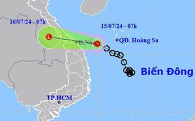 Áp thấp nhiệt đới hướng vào Đà Nẵng, miền Trung mưa lớn