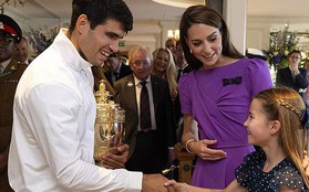 Vương phi Kate đặt câu hỏi thú vị cho nhà vô địch Wimbledon liên quan đến sự kiện William và con trai George tham dự