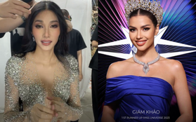 Hoàng Thùy livestream giữa thị phi, Miss Universe Vietnam liền có hành động cực gắt!