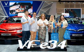 VinFast chính thức bàn giao lô SUV điện VF e34 đầu tiên tại Indonesia