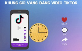 Các khung giờ vàng đăng TikTok lên xu hướng nhanh bạn nên biết