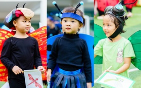 Trẻ mầm non Royal School tham gia dạ hội hoá trang côn trùng, khám phá muôn loài