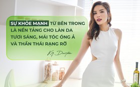 Kỳ Duyên một lần chia sẻ hết về quá trình đẹp hơn mỗi ngày