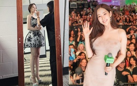 Ảnh chụp body 37kg của Park Min Young bằng điện thoại ở Mỹ làm Knet đứng ngồi không yên