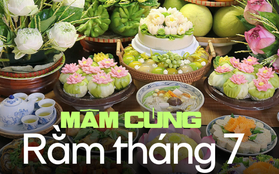 Cúng Rằm tháng 7 dùng cỗ chay hay cỗ mặn? Cúng vào thời điểm nào mới đúng?