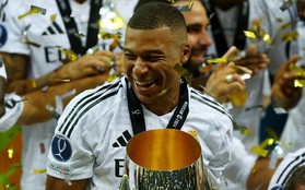 Mbappe ghi bàn ngay trận ra mắt, Real Madrid giành Siêu cúp châu Âu