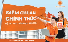 Trường đại học có quỹ học bổng 55 tỷ đồng cho tân sinh viên công bố điểm chuẩn