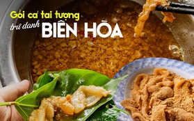 Về Biên Hòa chơi nhất định phải ăn gỏi cá tai tượng với nước xốt thịt độc đáo trứ danh, có quán mẹ truyền con nối bán hơn 30 năm chưa từng vắng khách