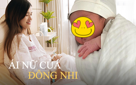 Hé lộ ảnh cận mặt con gái thứ 2 của Đông Nhi, mẹ bỉm vừa sinh xong đã làm 1 việc khiến hội bạn ngỡ ngàng