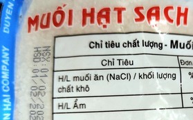 Tại sao muối đóng gói vẫn được ghi hạn sử dụng?