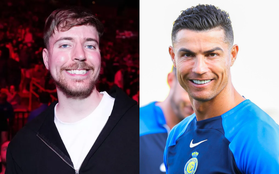 Mr Beast - YouTuber giàu nhất thế giới từng không biết Ronaldo là ai, giờ thì anh đã biết siêu sao bóng đá đẳng cấp cỡ nào