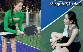 Nữ MC xinh đẹp than chơi pickleball hoài mà không có người yêu, tiết lộ lý do ai gặp mình trên sân cũng chạy xa 80 cây số