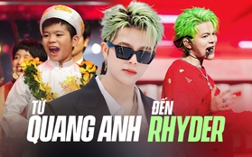 10 năm lận đận của Quang Anh The Voice Kids và cú lột xác thành Rhyder khiến ai cũng phải thừa nhận: Hào quang ngôi sao không thể chối từ!