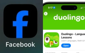 Facebook bỗng dưng có logo đen, đua tạo nét cùng Duolingo?