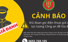 Cảnh báo mạo danh 2 phó giám đốc công an để lừa đảo