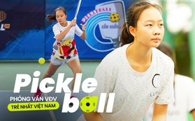 VĐV pickleball trẻ nhất Việt Nam - Sophia Phương Anh: Vừa học, vừa theo đuổi pickleball, "gây sốt" sau trận đấu giao lưu ấn tượng cùng "trai đẹp" Marcel Chan