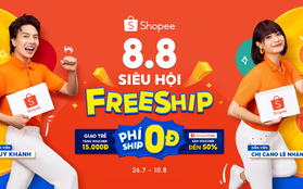 Hội mê mua sắm nổ địa chỉ săn sale hot nhất 8.8: ngập tràn ưu đãi phí ship 0 đồng, voucher giảm 50%