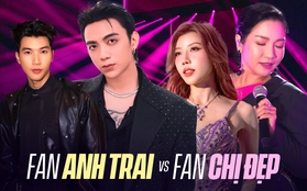 Tại sao các chương trình Anh Trai bùng nổ văn hoá fandom hơn Chị Đẹp?