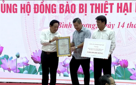 Công ty Đại Nam của ông Huỳnh Uy Dũng ủng hộ đồng bào vùng lũ 5 tỷ đồng