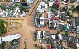 Đông Bắc Thái Lan ngập lụt nặng do mưa lớn và nước sông Mekong dâng cao