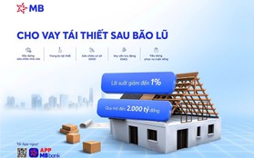 MB triển khai gói vay 2000 tỷ đồng hỗ trợ tái thiết cuộc sống cho khách hàng ảnh hưởng vùng bão lũ