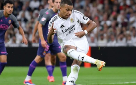 Mbappe ghi bàn 4 trận liên tiếp, Real Madrid thắng lớn