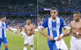 Hậu vệ Alaves bị trừng phạt vì xin áo của Mbappe