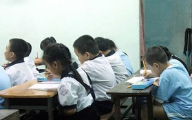 Lịch học kín mít của học sinh lớp 1 gây "choáng"