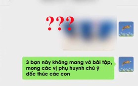 "Bêu" ảnh học sinh trong nhóm chat, một cô giáo không bị phụ huynh trách mà còn được khen, nhìn ảnh mới hiểu vì sao