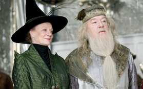 "Giáo sư McGonagall" và "Thầy Dumbledore" của Harry Potter đều mất cùng 1 ngày