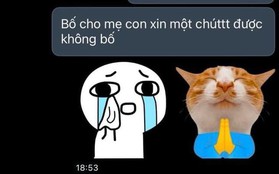 Đoạn chat của người chồng đã ly hôn với con gái khiến vợ uất ức: Có những người không xứng được gọi là bố!