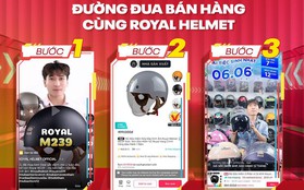 Mũ bảo hiểm Royal bùng nổ doanh số nhờ chất lượng đẳng cấp và an toàn