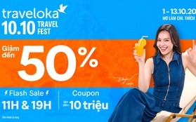 Traveloka 10.10 Travel Fest: Mang đến kỳ nghỉ cuối năm đáng nhớ với ưu đãi lên đến 50%