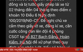 Cảnh báo thủ đoạn giả danh Cảnh sát giao thông xử phạt vi phạm giao thông