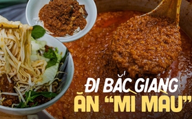 Về Bắc Giang tìm ăn món "mì màu" nức tiếng: Không nhiều nơi bán vì làm quá mất công, có khách ăn thấy ngon còn mua mang sang nước ngoài