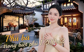 Mỹ nhân 30 tuổi sống xa hoa trong dinh thự 1.200m2: Nhà có cả khu vui chơi, rộng đến mức không dám ở 1 mình