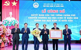 Trường Đại học Kinh tế Quốc dân chuyển thành Đại học Kinh tế Quốc dân