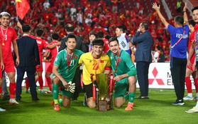 Nhân vật đặc biệt nhất AFF Cup tỏa sáng, HLV Kim Sang-sik đón tin vui lớn cho kế hoạch SEA Games