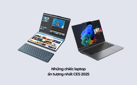 Những chiếc laptop ấn tượng nhất tại CES 2025