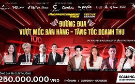 Shoppertainment Race Festive: Khởi động đường đua “Vượt mốc bán hàng - Tăng tốc doanh thu” mùa lễ hội 2024 - 2025