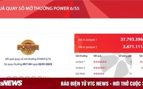 Một khách hàng trúng giải Jackpot 2 gần 3,7 tỷ đồng