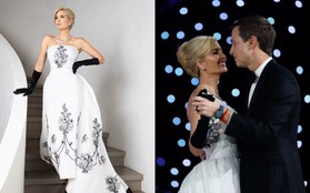 Quá xinh đẹp: “Nữ thần Nhà Trắng” Ivanka Trump lộng lẫy như bước ra từ cổ tích tại dạ tiệc nhậm chức Tổng thống Mỹ