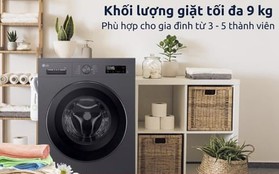 4 mẫu máy giặt cửa ngang tầm giá dưới 10 triệu có công nghệ Inverter