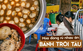 Quán bánh trôi 30 năm tuổi ở phố cổ Hà Nội luôn đông nghịt khách mỗi khi đông về, 2 con gái nối nghiệp mẹ vì yêu nghề dù vất vả