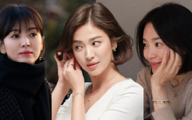 Song Hye Kyo như "sách mẫu” của tóc bob ngắn: Từ thanh lịch đến cá tính qua từng thời kỳ